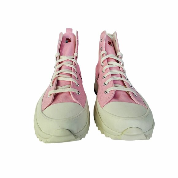 ✨Converse Run Star Hike Platform Hi Sz 9.5 Men Shoes Sneakers Pink Roses A05192C main image 9